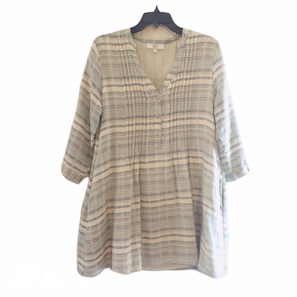 Entro Bohemian Nautical flirty dress Nwot M